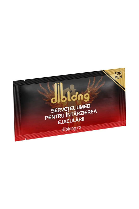 Servetele premium DIBLONG - Delay Towel, impotriva ejaculării, 1 buc, SPL13  SPL13-00