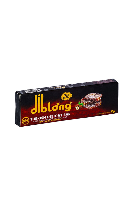 DIBLONG Turkish Delight Bar – Baton Afrodisiac Premium pentru Energie, Vitalitate și Susținerea Libidoului, 30 g, SPL14 SPL14-00