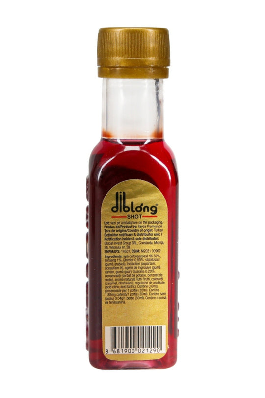 DIBLONG SHOT – Shot Premium pentru Energie, Vitalitate și Susținerea Performanței Masculine, 30 ml, SPL20 SPL20-00