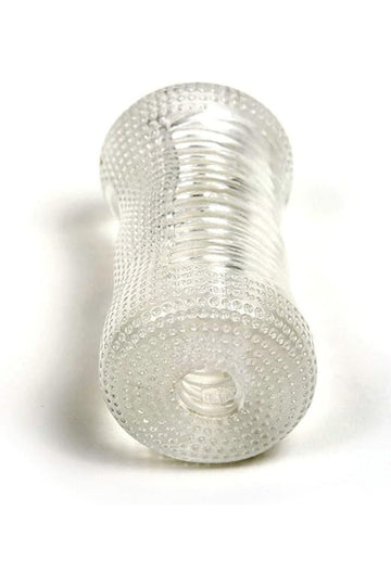 Masturbator Crystal din Silicon TPE, pentru barbati, Vagin 3D, transparent TOY344B-00