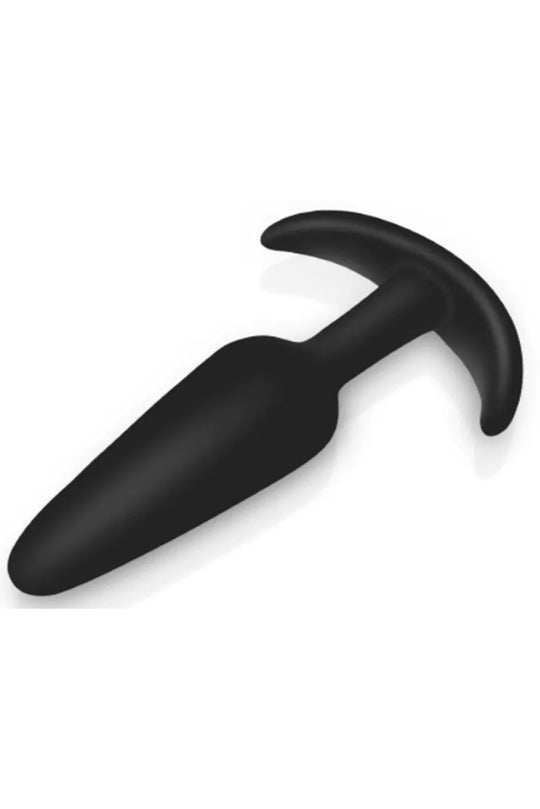 Dop anal din silicon, Negru, TOY384-1