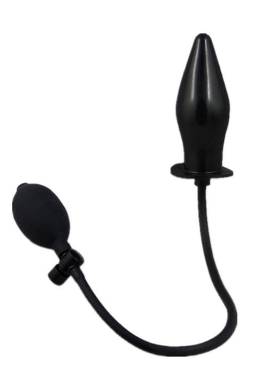 Dop anal cu pompa manuala pentru umflare, Negru, TOY411-1