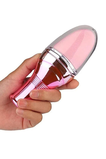 Vibrator tip limba pentru stimulare clitoridiana, Roz, TOY446-5