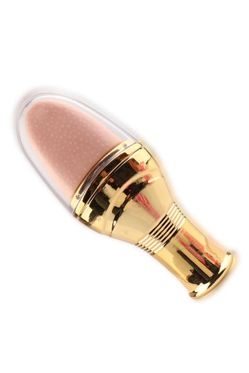 Vibrator tip limba pentru stimulare clitoridiana, Auriu, TOY446-7