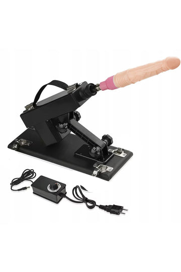 Masina de sex automata Max Pleasure III, Negru, TOY600-1