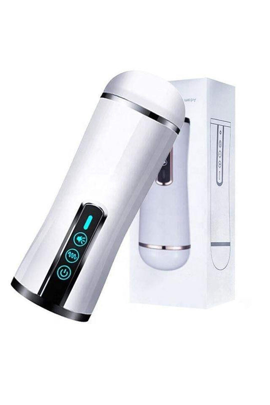 Orion Pro Cup – Masturbator Automat Premium cu Vibrații Intense și Design Ergonomic, Alb,  TOY620-2