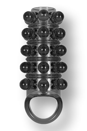 Dragon Grip Pro – Inel Penis Premium Cu Textură 3D Pentru Stimulare Intensă, Negru, TOY675-1