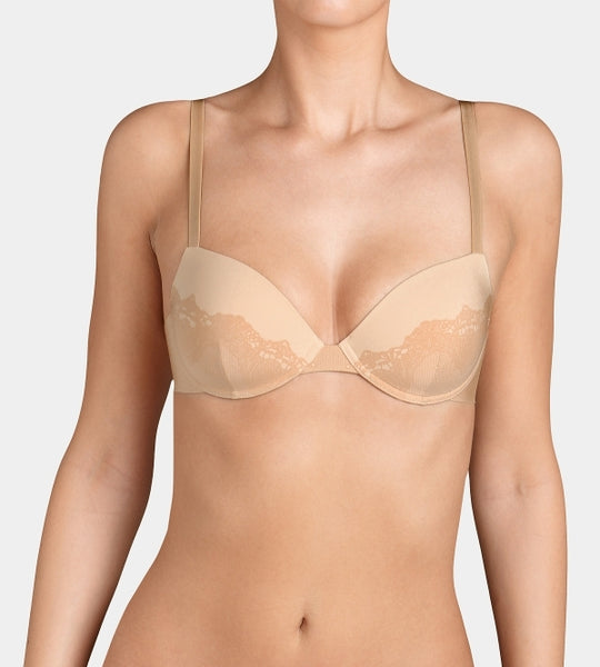 Sutien elegant Light Illusion cu imprimeu SLG23-15