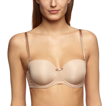 Sutien balconette elegant accesorizat cu dantela Beauty - Full Basics WDP TPH598-155