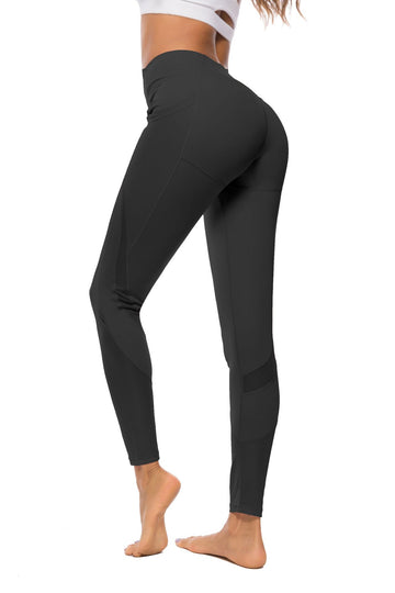 Colanti sport cu talie inalta din material elastic B637-1