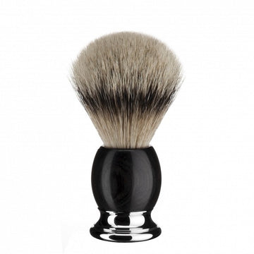 Pamatuf Silvertip Badger,cu par de bursuc, maner African Blackwood - 93H85