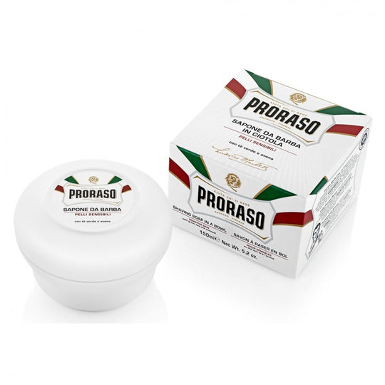 Sapun de barbierit Proraso cu ceai verde - 150 ml