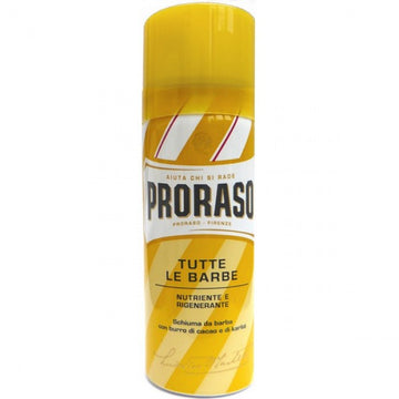 Spuma de barbierit Proraso cu unt de cacao si unt de shea 400 ml