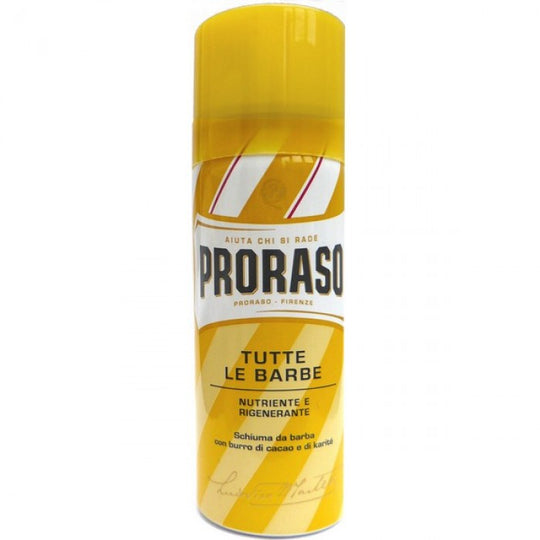 Spuma de barbierit Proraso cu unt de cacao si unt de shea 400 ml