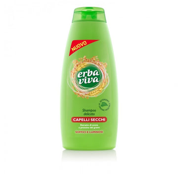 Sampon Erbaviva pentru par uscat cu extract de ovaz si germeni de grau 500 ml