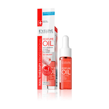 Ulei parfumat pentru unghii si cuticule Eveline Nail Therapy Red Delight 12 ml