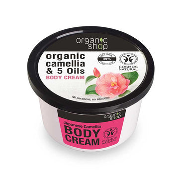 Crema de corp Organic Shop Japanese Camellia 250 ml