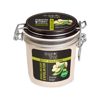 Exfoliant de corp cu efect de modelare Organic Shop Oriental Ginger 350 ml