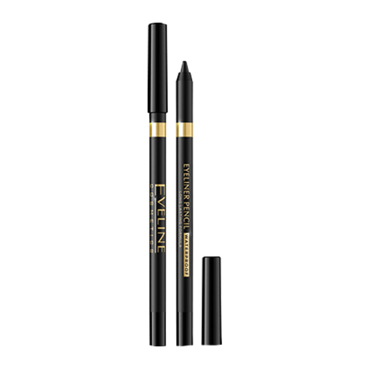 Creion de ochi Eveline Black Waterproof