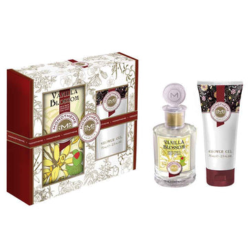 Set Monotheme Vanilla Blossom parfum si gel de dus