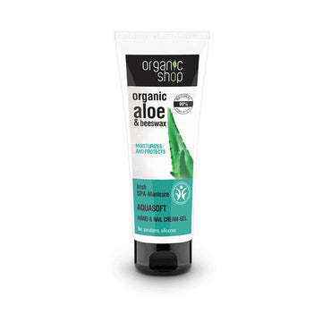 Crema-gel de maini si unghii Organic Shop Irish SPA manicure 75 ml