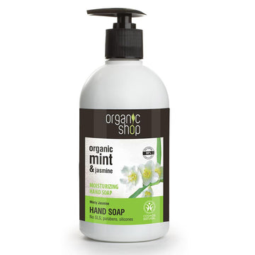 Sapun de maini hidratant Organic Shop Minty Jasmine 500 ml