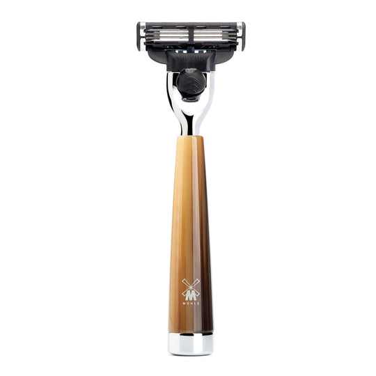 Aparat de ras compatibil Mach 3 si maner de rasina premium R 142 M3