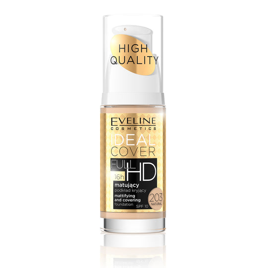 Fond de ten Eveline Ideal Cover Full HD Natural Nr. 203 30 ml