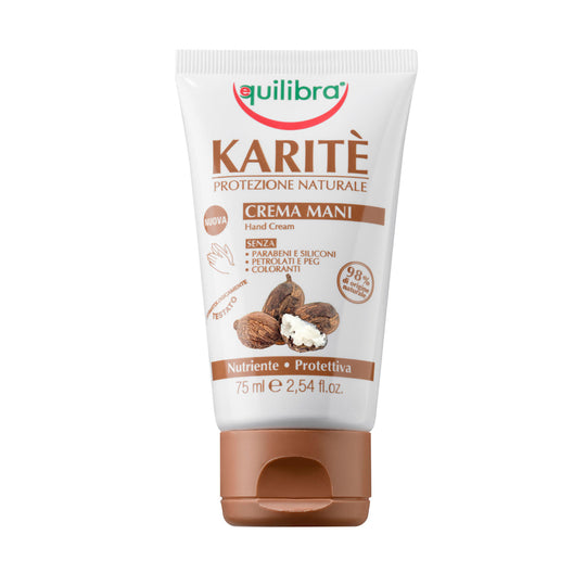 Crema de maini cu unt de shea Equilibra 75 ml