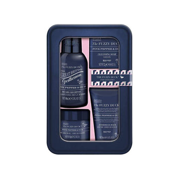Set cadou Baylis & Harding Fuzzy Duck Men's Pink Pepper & Oud Emergency Beard kit