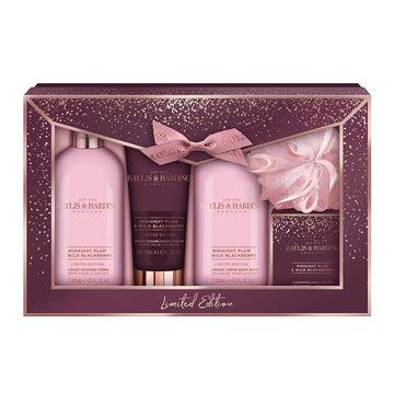 Set cadou Baylis & Harding Midnight Plum & Wild Blackberry 5 piese