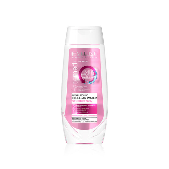Apa micelara pentru piele sensibila Eveline Hyaluronic 3in1 250 ml