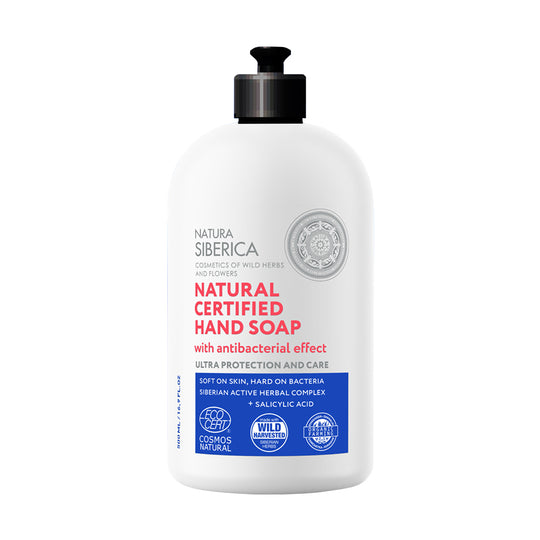 Sapun lichid Natural Certified Ultra Protection, Natura Siberica 500 ml
