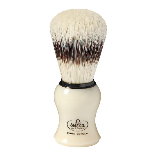 Pamatuf Omega Pure Bristle cu par de porc si maner de plastic 80266