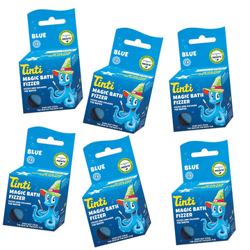 Set cu 6 bile magice pentru baie Tinti