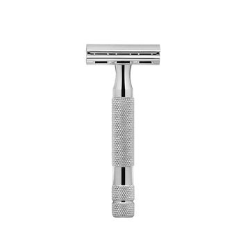 Aparat de ras clasic Rockwell 2C White Chrome