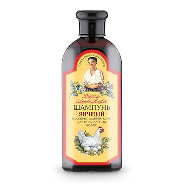 Sampon cu galbenus de ou pentru par normal Agafia 350 ml
