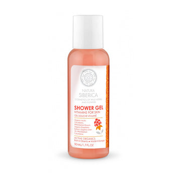 Gel de dus pentru calatorii Natura Siberica Vitamins for Skin 50 ml