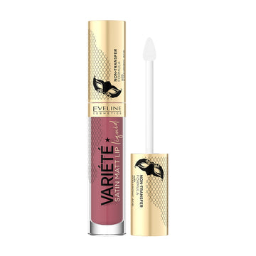Ruj lichid Eveline Variete Satin Matt Lip Liquid Nr. 3, 4.5 ml