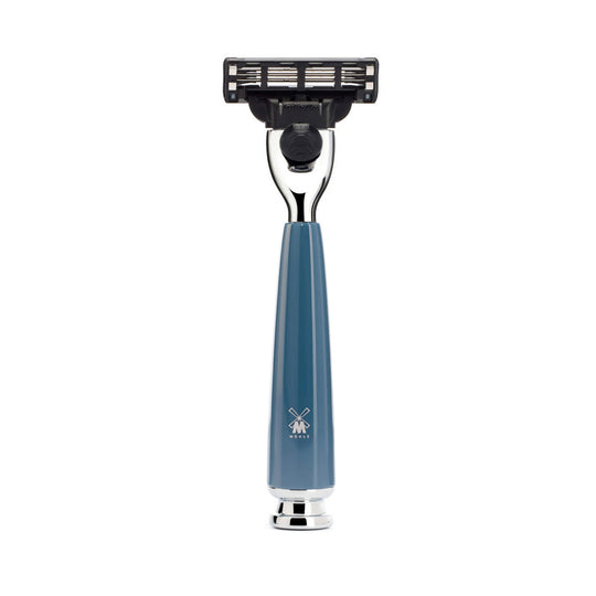 Aparat de ras compatibil Gillette Mach3 cu maner de rasina R 228 M3