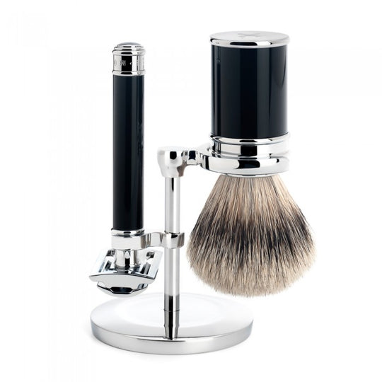 Set de barbierit cu aparat de ras clasic Safety Razor R106