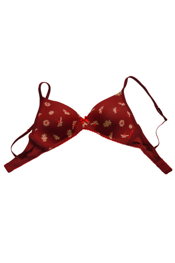 Sutien casual cu imprimeu floral BED212A-21