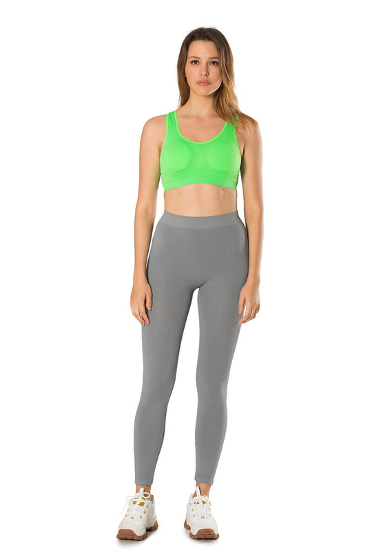 Bustiera sport din material supraelastic cu bustul buretat BRA316-121