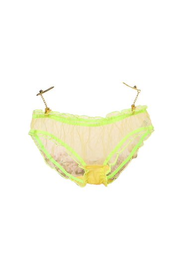 Chilot normal sexy transparent cu volanase GS672-92