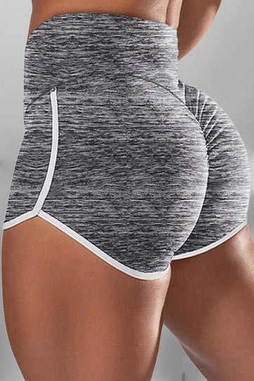 Pantaloni scurti sport cu efect de evidentiere a fesierilor H712-182