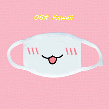 Masca protectie fata din material cu imprimeu funny IGEN9A-2