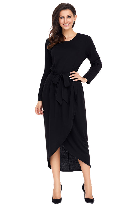 Rochie trei sferturi petrecuta in fata J581-1