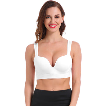 Bustiera sport cu bustul buretat si push-up J720-2