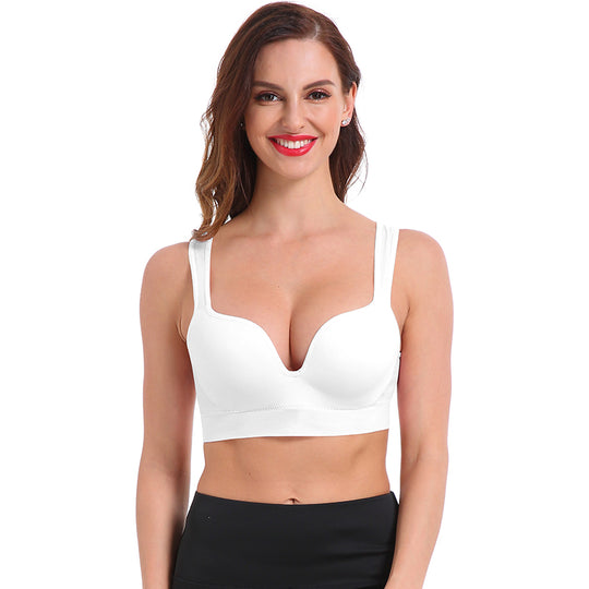 Bustiera sport cu bustul buretat si push-up J720-2