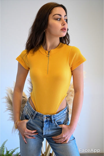 Body tip tricou din material reiat M765-991